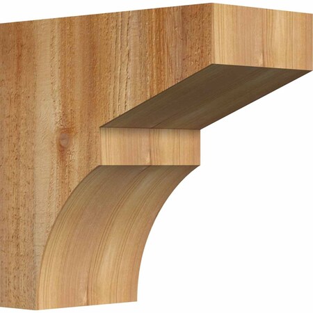 Ekena Millwork Monterey Rough Sawn Corbel, Western Red Cedar, 6"W x 12"D x 12"H COR06X12X12MON00RWR